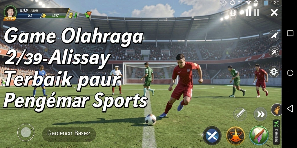Screenshot utama 2739 menampilkan momen seru dalam gameplay olahraga.
