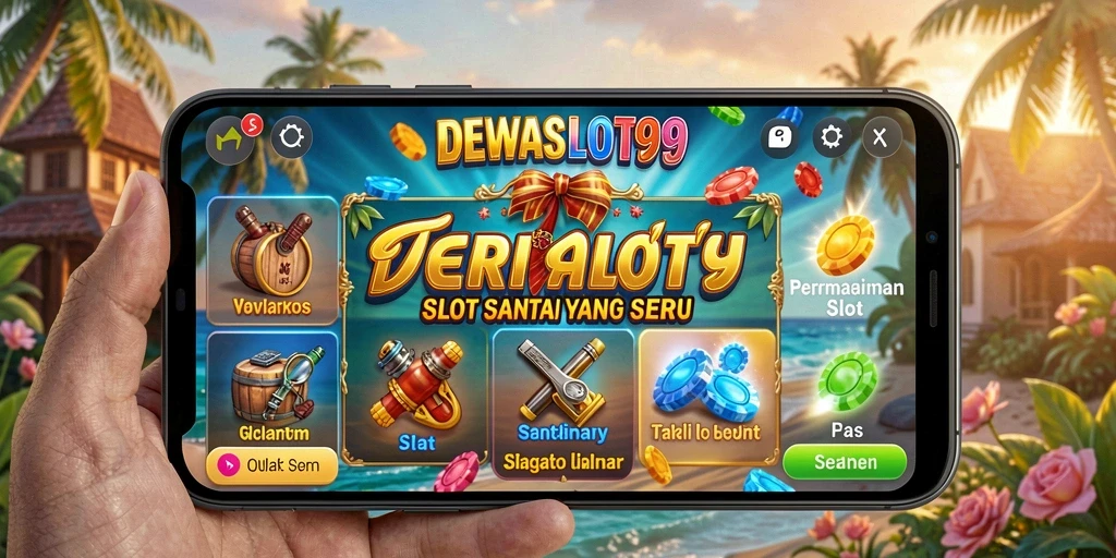 Gameplay DEWASLOT99 yang seru dan menghibur saat bermain slot.
