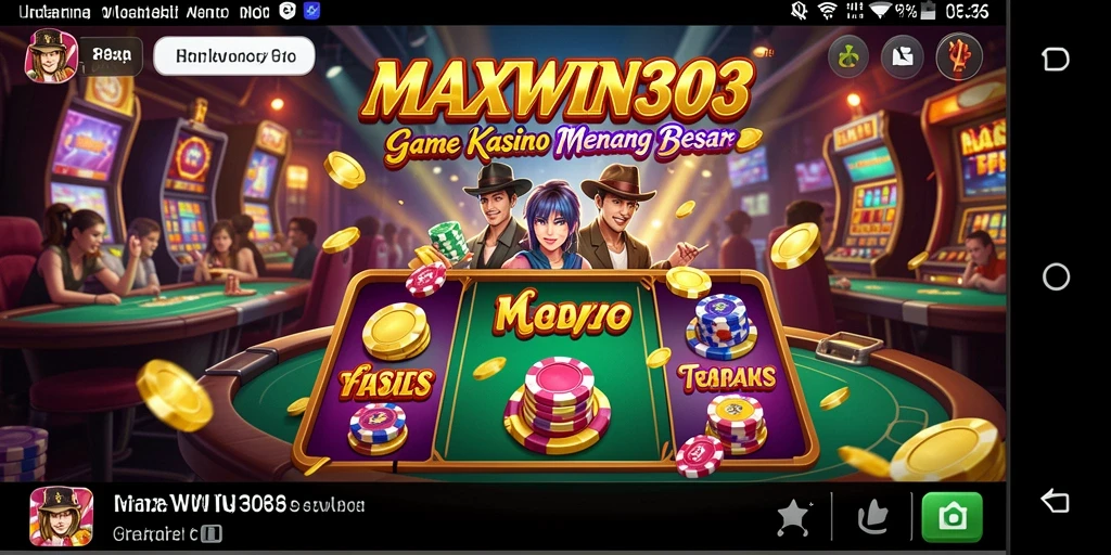 Gameplay seru dan menegangkan dalam MAXWIN303.