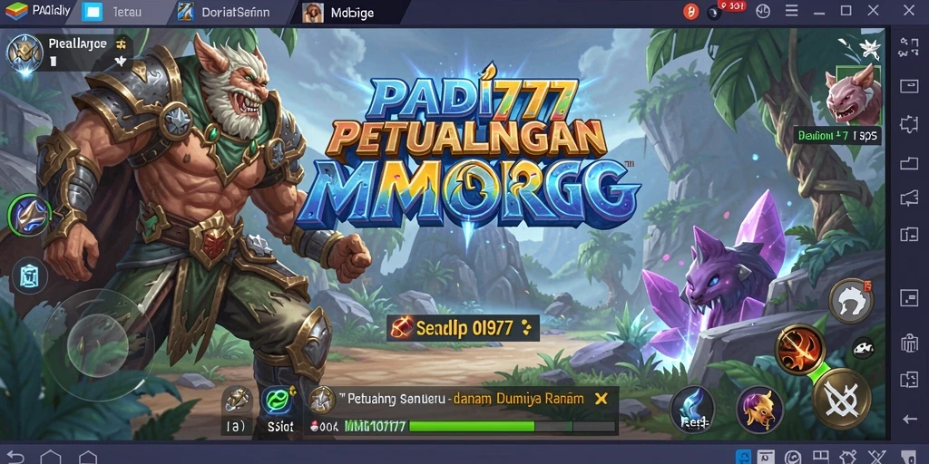 Tangkapan layar PADI777 menampilkan aksi gameplay yang mendebarkan.