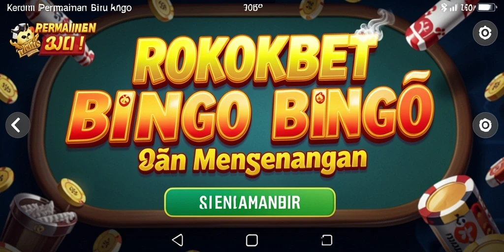 Screenshot dari gameplay seru ROKOKBET di Bingo.