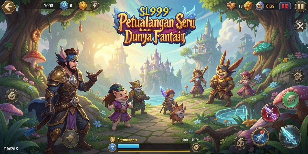 Tampilan gameplay SL999 yang menawan saat menjelajahi dunia penuh petualangan.