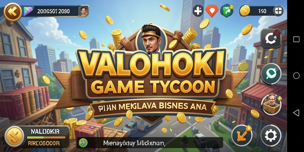 Tampilan gameplay VALOHOKI yang menarik dan interaktif.
